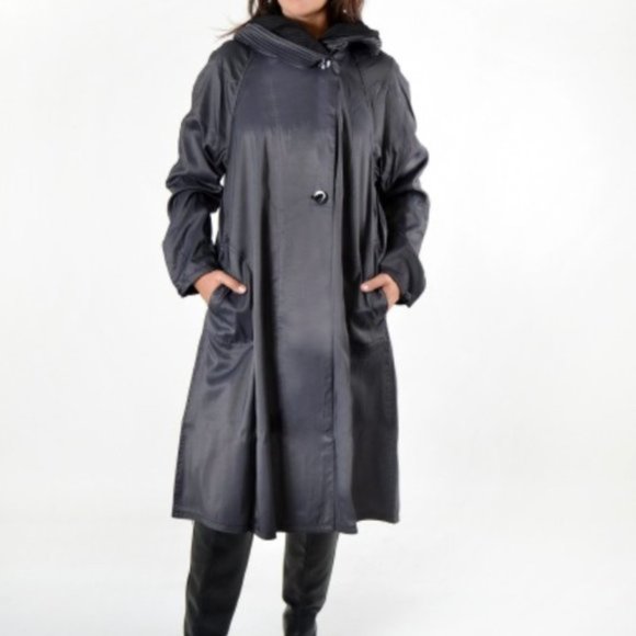 Mycra Pac Donatella Tea Length Reversible Jacket